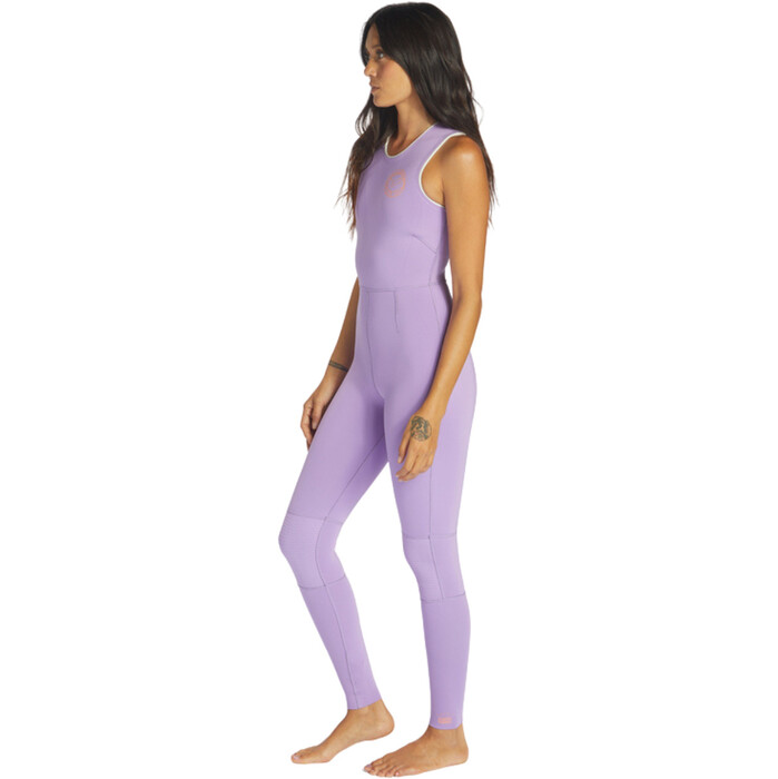 2024 Billabong Mujer Sol Sistah 2mm Long Jane Wetsuit ABJW700101 - Lilac Love